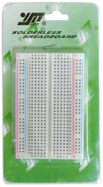 Blanko 206932 Kísérletező panel (H x Sz x Ma) 82 x 54 x 9 mm 1 db 2. kép
