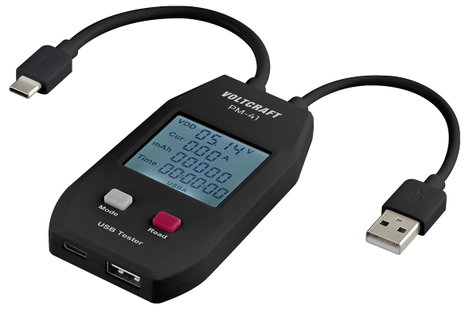 VOLTCRAFT PM-41 USB-s multiméter digitális vizsgálókábellel 3. kép