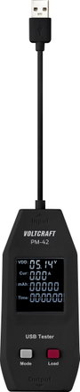 VOLTCRAFT PM-42 USB-s áramerősség mérő digitális vizsgálókábellel bélyegkép