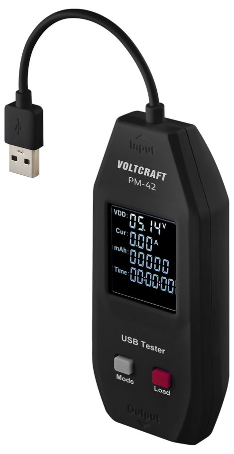 VOLTCRAFT PM-42 USB-s áramerősség mérő digitális vizsgálókábellel 2. kép