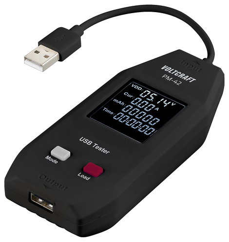 VOLTCRAFT PM-42 USB-s áramerősség mérő digitális vizsgálókábellel 3. kép