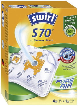 Porszívó zsák Swirl S70 Airspace 4 db