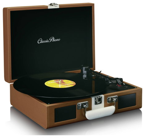 Lenco Classic Phono TT-120BNWH - Plattenspieler mit Bluetooth®-Empfang Lemezjátszó 3. kép
