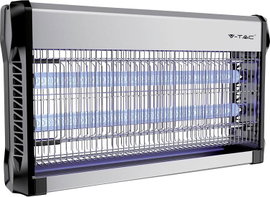 V-TAC VT-3230 11181 UV fény Rovarölő 30 W (Ø x Ma) 502 mm x 93.5 mm Alumínium, Fekete 1 db