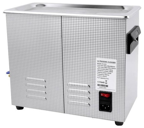TOOLCRAFT USC-650 Ultrahangos tisztító Ékszerek, Műhely, Irodaszer 180 W 6.5 l fűtéssel, tisztítókos 5. kép