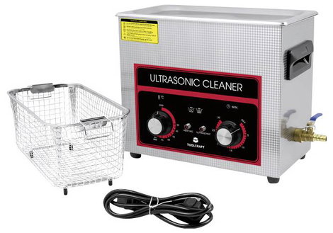 TOOLCRAFT USC-650 Ultrahangos tisztító Ékszerek, Műhely, Irodaszer 180 W 6.5 l fűtéssel, tisztítókos 6. kép