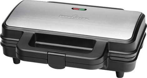 Profi Cook PC-ST 1092 Szendvics készítő Fekete, Ezüst