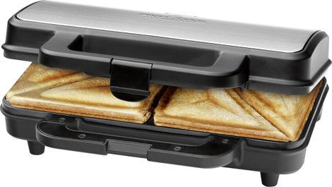 Profi Cook PC-ST 1092 Szendvics készítő Fekete, Ezüst 2. kép