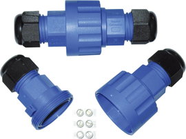 Müller Plastik 3401068 Kábel összekötő (Ø) 41 mm 1 db