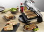 Tefal Optigrill XL Kontakt grill Elektromos Automatikus hőmérséklet beállás Nemesacél (matt), Fekete 4. bélyegkép