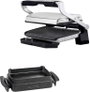 Tefal Optigrill XL Kontakt grill Elektromos Automatikus hőmérséklet beállás Nemesacél (matt), Fekete 6. bélyegkép