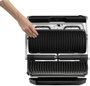 Tefal Optigrill XL Kontakt grill Elektromos Automatikus hőmérséklet beállás Nemesacél (matt), Fekete 7. bélyegkép