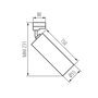 Kanlux ATL2 GU10-W 33138 Sínes fényszóró GU10 10 W LED Fehér 6. bélyegkép