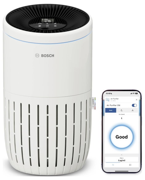 Bosch Home Comfort 7733703376 Air 4000i Légtisztító 62 m² Fehér, Fekete 2. kép