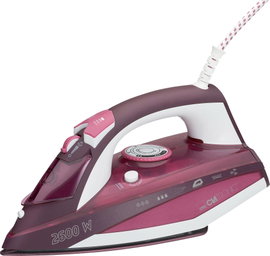 Clatronic DB 3705 Gőzölős vasaló Fehér, Piros 2600 W