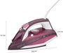 Clatronic DB 3705 Gőzölős vasaló Fehér, Piros 2600 W 2. bélyegkép