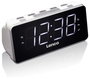 Lenco CR-18 White - FM-Radiowecker mit großem 1,8 Display Rádiós ébresztőóra 2. bélyegkép