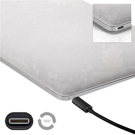 Goobay USB kábel USB 3.2 Gen1 (USB 3.0 / USB 3.1 Gen1) USB-C® dugó 2 m Fekete Kétoldalt használható 2. kép