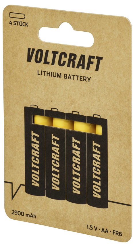 VOLTCRAFT Extreme Power Ceruzaelem Lítium 2900 mAh 1.5 V 4 db 3. kép