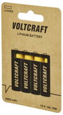 VOLTCRAFT Extreme Power Ceruzaelem Lítium 2900 mAh 1.5 V 4 db 3. bélyegkép