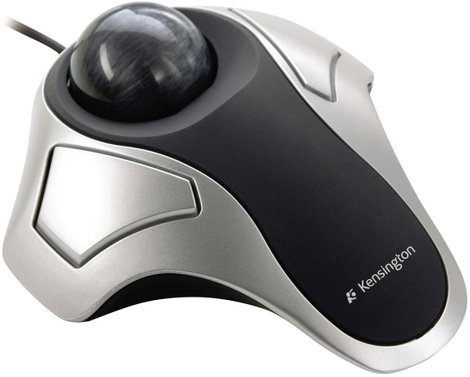 Kensington 64327EU Trackball USB Optikai Ezüst 2 Gombok