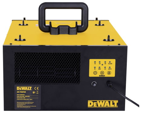 DEWALT DWXAF201 Légtisztító 28 m² Sárga-fekete 6. kép