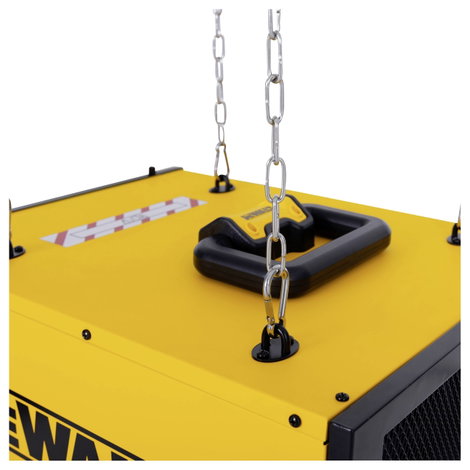 DEWALT DWXAF201 Légtisztító 28 m² Sárga-fekete 8. kép
