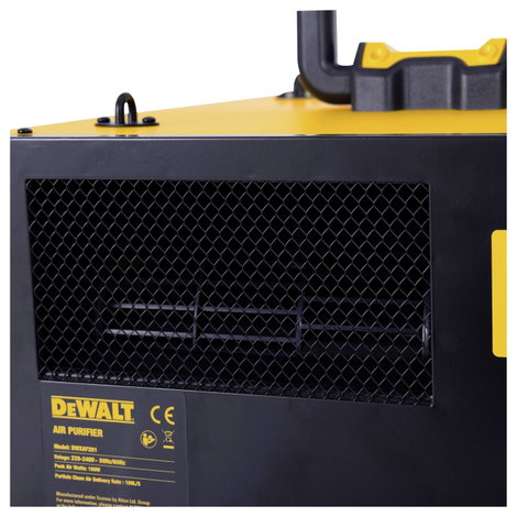 DEWALT DWXAF201 Légtisztító 28 m² Sárga-fekete 9. kép