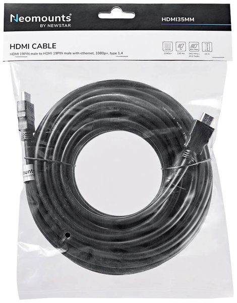Neomounts Csatlakozókábel 10.00 m HDMI35MM HDMI kábel 4. kép