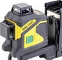 Prexiso PLC3-360G 360°-os vonallézer Zöld lézer, 360°-os lézerrel, Akkuval, dobozzal Hatótáv (max.): 3. bélyegkép