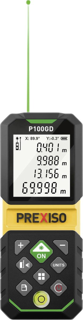 Prexiso P100GD Lézeres távolságmérő 100 m
