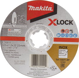 Makita E-00418 Vágótárcsa 125 mm 1 db Nemesacél