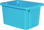 Curver 225501 Forgatható egymásba rakható tároló ESSENTIALS Drehstapelbox 26L, blau Egymásra rakható bélyegkép