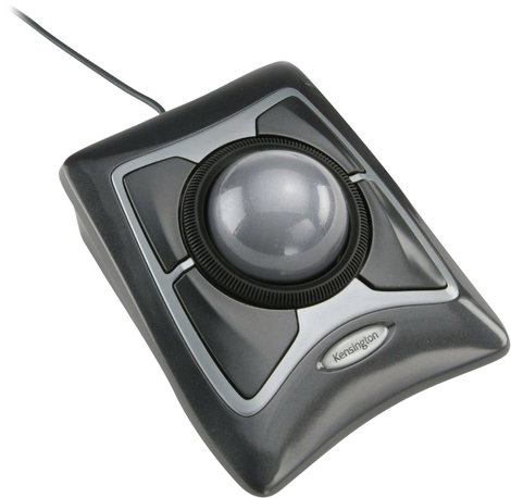 Kensington Expert Trackball USB Optikai Szürke 4 Gombok Csuklótámasz