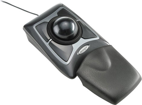 Kensington Expert Trackball USB Optikai Szürke 4 Gombok Csuklótámasz 4. kép