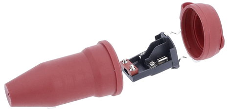 AS Schwabe 62291Tömör gumi tengelykapcsoló230 V Piros 7. kép