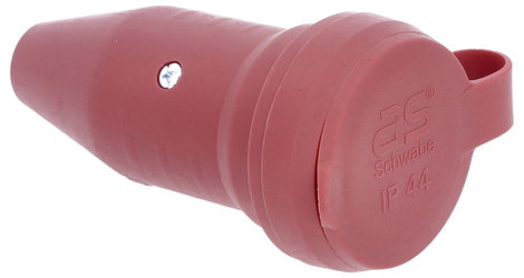AS Schwabe 62291Tömör gumi tengelykapcsoló230 V Piros 8. kép