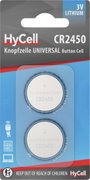 HyCell Gombelem CR 2450 3 V 1 db Lítium 2er Blister Lithium Knopfzellen CR2450 bélyegkép
