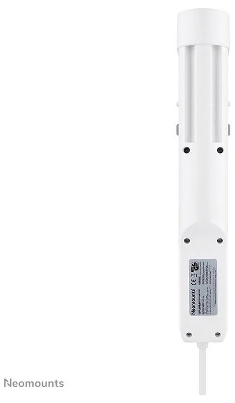 Neomounts DS22-840WH6 Asztali dugalj Fehér Védőérintkezős 1 db 2. kép