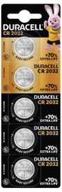 Duracell Gombelem CR 2032 3 V 5 db 220 mAh Lítium Elektro 2032 bélyegkép
