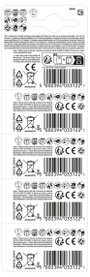 Duracell Gombelem CR 2032 3 V 5 db 220 mAh Lítium Elektro 2032 2. bélyegkép