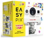 Easypix InstantFUN Digitális azonnali kép kamera Fehér Beépített akku 3. bélyegkép