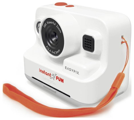 Easypix InstantFUN Digitális azonnali kép kamera Fehér Beépített akku 4. kép