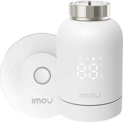 IMOU KIT-TRV1-EU-2 TRV1 Smart Radiator Thermostat Kit Vezeték nélküli fűtésvezérlő készlet Fűtőtest