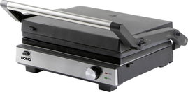 DOMO MULTIFUNKTIONALER KONTAKTGRILL 2-IN-1 Grillsütő Fekete