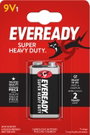 Eveready SHD 9V-os elem Cink-szén 9 V 1 db bélyegkép