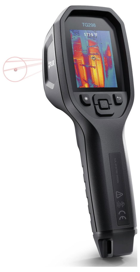 FLIR TG298 Hőkamera -25 - +1080 °C 5. kép