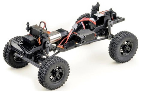 Hobby Plus Power WagonV2 1:18 Brushed RC modellautó Elektro Crawler 4WD RtR 2,4 GHz 5. kép