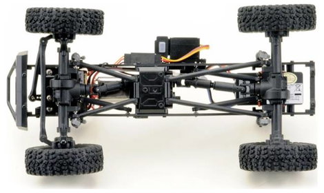 Hobby Plus Power WagonV2 1:18 Brushed RC modellautó Elektro Crawler 4WD RtR 2,4 GHz 8. kép