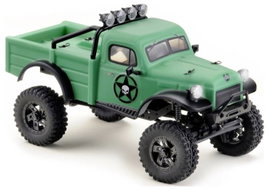 Hobby Plus Power WagonV2 1:18 Brushed RC modellautó Elektro Crawler 4WD RtR 2,4 GHz